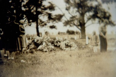 Photograph, Guntram Gohl Grave site