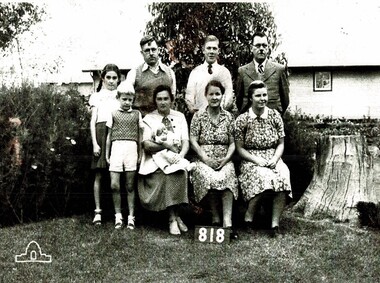 Photograph, Girschik and Streker families