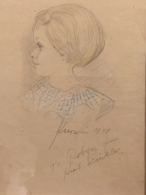 Artwork, other - Pencil sketch, Robyn
