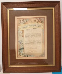Certificate - Certificate of Gratitude, Thomas Flanagan Esq. JP
