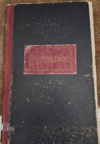 Book - Diary, A Company No 1 Camp Diary