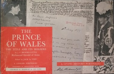 Portfolio, The Prince of Wales. The Title and its Holders