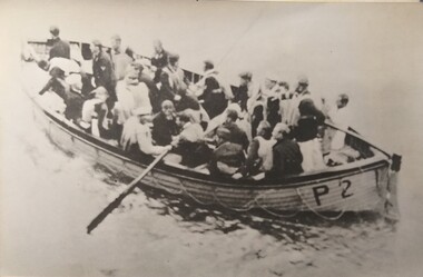 Photograph, Kormoran Survivors in Lifeboat P2