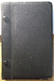 Booklet - Diary, Diary of Captain Frank Jones