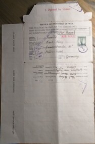 Letter - Air Mail Letter, Paul König