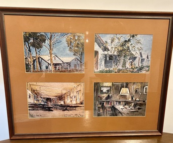 Artwork, other - Carl von Brandenstein Collection, Tatura Camp 1A