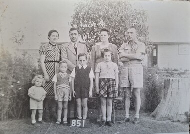 Photograph, Fortuna and Sabatini families