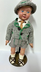 Decorative object - Boy Doll, Alfons Konig, "Karl", 1940-1945