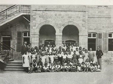 Photograph, Haifa School, Palestine 1936