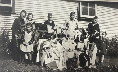 Photograph - Black and white photograph, Australian Junior Red Cross Camp 3