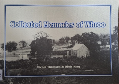 Booklet, Collected Memories of Whroo