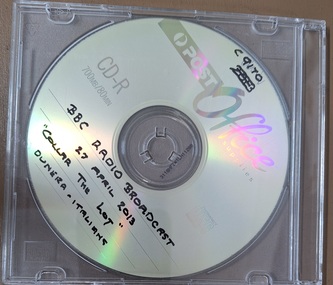 Audio - CD, BBC Radio Broadcast "Collar the Lot"