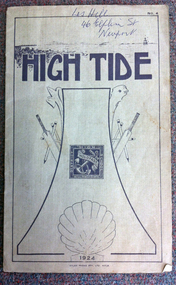 High Tide No. 4, Atlas Press Pty Ltd, High Tide 1924, 1924