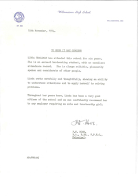 Student reference 1974