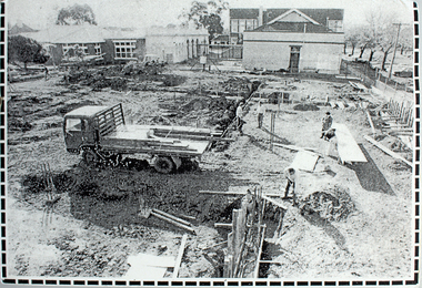 1960s Science block foundations