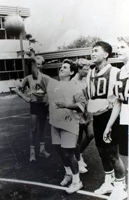 1990s - opening new basketball court