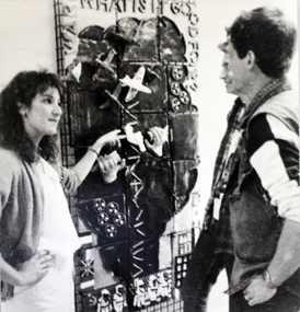 1986 - Year of Peace ceramic mural
