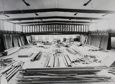1970s - Building new hall