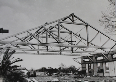 Photograph - 1995 - Construction of new gym