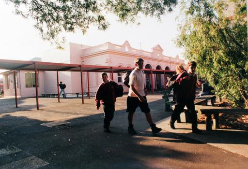 Quadrangle building Williamstown High School.