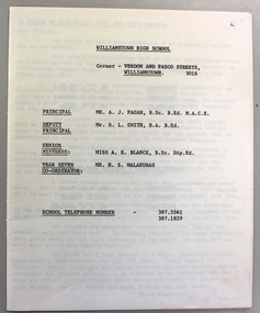 1979 Orientation booklet