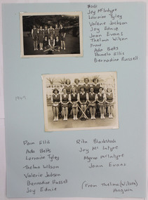 1949 - Softball teams