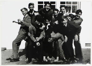 1949 Boys skylarking