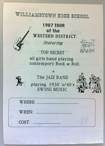 1987 tour of the western district