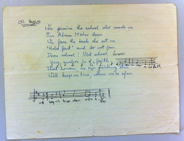 Mr Hughes lyrics to Hold Fast