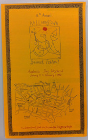 Williamstown summer festival program 1993