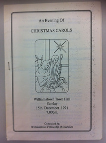 Christmas carols 1991, An evening of Christmas carols