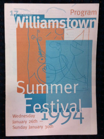 Williamstown summer festival program 1994