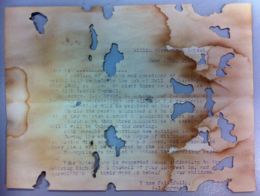 Meeting letter 1926