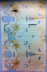 Homework letter 1926, 1936