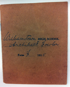 Archibald Fowler report 1918