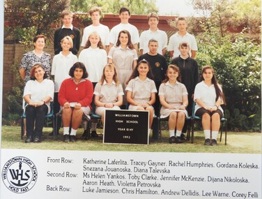 Year 10HY 1992