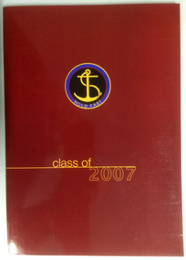 Year 12 Yearbook 2007, Class of 2007