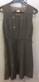 Grey tunic & tights 1960's