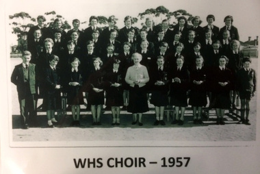 School choir 1957