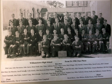 Form 5A 1956 Boys