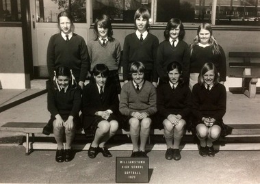 1971 junior softball team