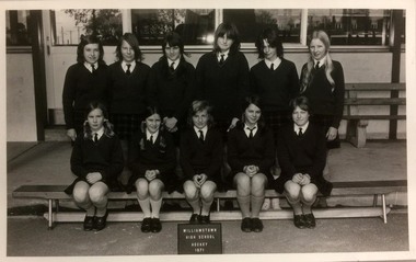 1971 junior girls hockey
