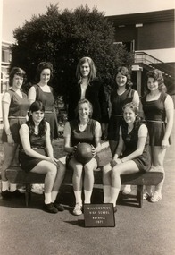 1971 senior girls netball