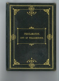 Proclamation of City of Williamstown, Circa 1919