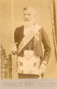 Sepia Photograph, Holy Royal Arch Chapter Photo