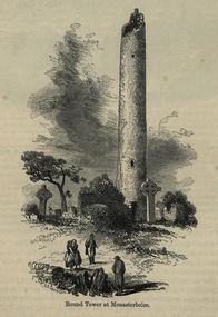 Image, Round Tower at Monasterboice, c1864