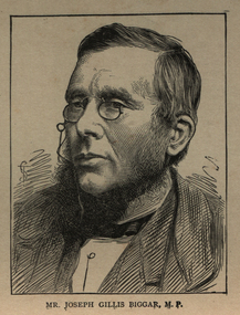 Image, Joseph Gilles Biggar, M.P., c1864