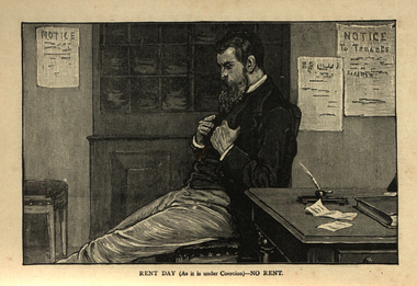 Image, Rent Day (as it is under coercion) - No Rent, c1864, c1864