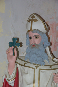 Photograph - Colour, Clare Gervasoni, St Patrick Statue, 23/12/2013