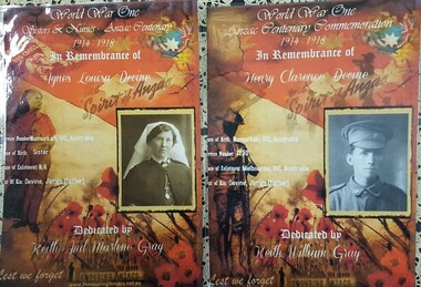 Devine family booklet & photos